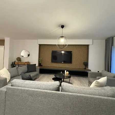 公寓 140qm - 4 Zimmer- Parkplatz - Autobahn - Blauer - Mallibase 加尔布森