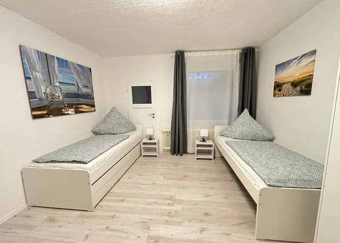 Appartement 140qm - 4 Zimmer- Parkplatz - Autobahn - Blauer - Mallibase *